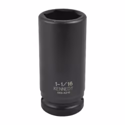 1-1/16" A/F Deep Impact Socket 3/4" Square Drive