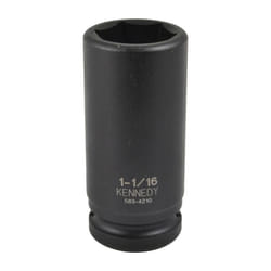 1-1/16" A/F Deep Impact Socket 3/4" Square Drive