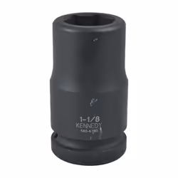 1-1/4" A/F Deep Impact Socket 1" Square Drive