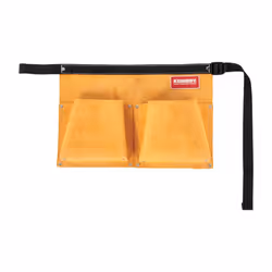 Suede Leather 2-Pocket 1- Loop Nail Pouch