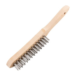 3-Row Stainless Steel Wire Scratch Brush