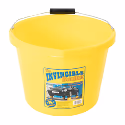 Invincible Yellow Builders Bucket 15L