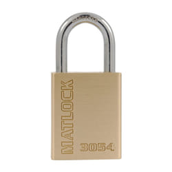 38 x 25mm High Security Brass Padlock