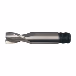 11.00MM HSS-Co 5% 2 Flute Threaded Shank Short Series Slot Drill