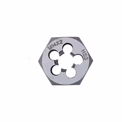 6.0X0.75MM HSS Hexagon Die Nut