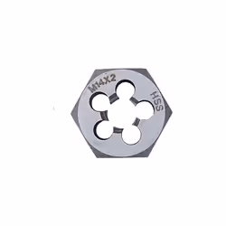 10X1.00MM HSS Hexagon Die Nut