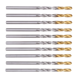 3.00MM HSS Straight Shank Jobber Drills - TiN Tipped