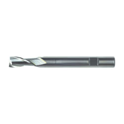 8.00MM HSS-Co 8% 2 Flute Weldon Shank Long Series Slot Drills - Uncoated