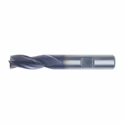 16.00MM Series 06 HSS-Co 8% 3 Flute Weldon Shank Slot Drills - TiAlN Coated