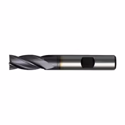 16.00MM HSS-Co 8% Weldon Shank Multi Flute End Mills - TiCN Coated