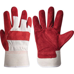 TUFFSAFE TFF-961-1360K protective handwear Protective mittens Red, White Cotton, Fleece, Leather 1 pc(s)