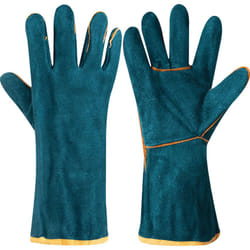 TUFFSAFE TFF-961-1600K protective handwear Protective mittens Green Cotton, Fleece, Leather 1 pc(s)