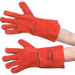 TUFFSAFE TFF-961-1960K, Protective mittens, Red, Adult, Adult, Unisex, No pattern