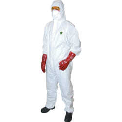 TUFFSAFE TFF-962-3832C protective coverall/suit White