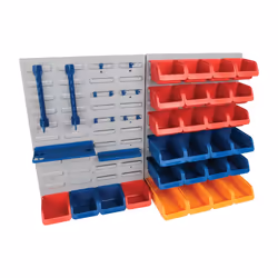 Louvre Panel & Bin Kit 44 Piece