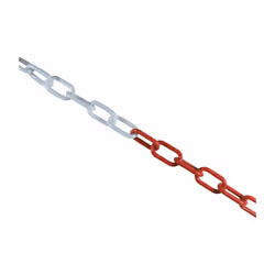 10mm x 25m Red & White Chain Pack