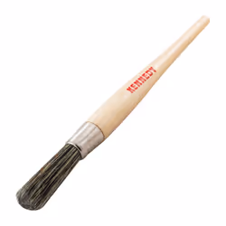 Round Sash Brush, Natural Bristle, No.8