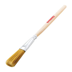 Flat Paste Brush, Synthetic Bristle, 1/4in