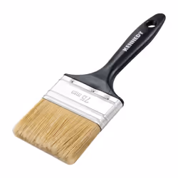 Flat Laminating Brush, Natural Bristle, 4in