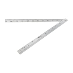 600mm/24" Folding Steel Rule
