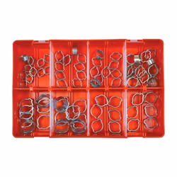 9-18 Double Ear O-clip Assorted Set 75-Pce