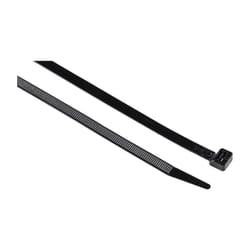 Black Cable Ties 7.6 x 200mm, Pack of 100