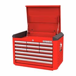 RED-28" 12 Drawer Top Chest