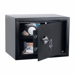 Mechanical Keyed Safe Black 250 x 350 x 250mm