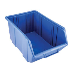 SEN3A Plastic Storage Bin Blue