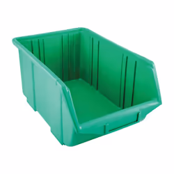 SEN3A Plastic Storage Bin Green