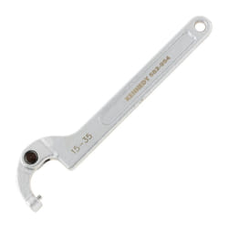 Adjustable C Spanner, Chrome Vanadium Steel, 205mm Length, 15-35mm Jaw Capacity