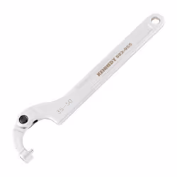 Adjustable C Spanner, Chrome Vanadium Steel, 245mm Length, 35-50mm Jaw Capacity