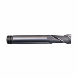 5/16" HSS 2 Flute Threaded Shank Long Series Slot Drills
