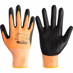 TUFFSAFE TFF-961-4831C, Protective mittens, Black, Orange, Adult, Adult, Unisex, No pattern