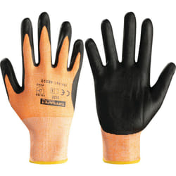 TUFFSAFE TFF-961-4831C protective handwear Protective mittens Black, Orange Nitrile foam, Polyethylene 1 pc(s)