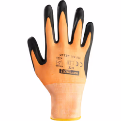 TUFFSAFE TFF-961-4831C protective handwear Protective mittens Black, Orange Nitrile foam, Polyethylene 1 pc(s)
