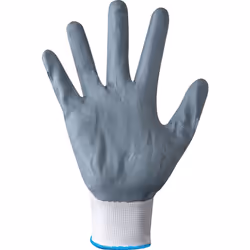 TUFFSAFE TFF-961-6402B protective handwear Protective mittens Grey, White Nitrile foam, Nylon 1 pc(s)