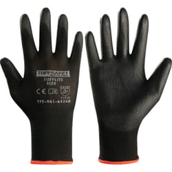 TUFFSAFE TFF-961-6426B protective handwear Protective mittens Black Nylon, Polyurethane 1 pc(s)