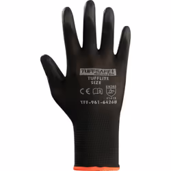 TUFFSAFE TFF-961-6426B protective handwear Protective mittens Black Nylon, Polyurethane 1 pc(s)