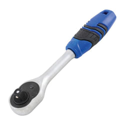3/8 Square Drive Q/R 72T Ratchet Handle - Rubber"