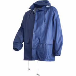 TUFFSAFE TFF-962-2050E, Jacket, Any gender, Blue, Navy, 2XL, 2 pockets, Clothing button, Hook-and-loop closure, Zipper