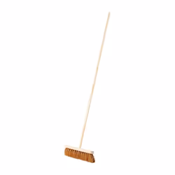 12" Coco Broom comes with 15/16" x 60" Stale