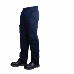TUFFSAFE TFF-962-6469H, Pants, Any gender, Blue, Navy, 10 pockets, Zipper, Cotton, Polyester