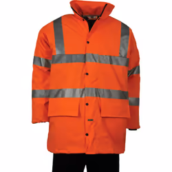 TUFFSAFE TFF-962-3723C, Jacket, Any gender, Orange, XL, Zipper, Polyester