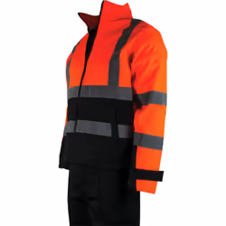 TUFFSAFE TFF-962-7424A work clothing Jacket Black, Orange