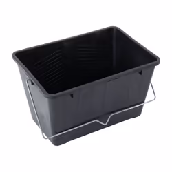 Water Bucket Black 15L