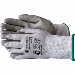 TUFFSAFE TFF-961-2219E, Protective mittens, Black, Grey, Adult, Adult, Unisex, No pattern