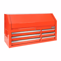 6-Drawer XL Heavy Duty Tool Chest with Large Top Cabinet