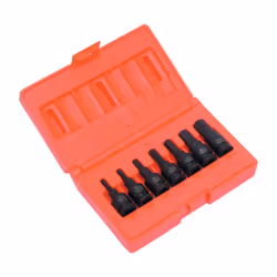 Hex Driver Impact Socket Set 3/8"Sq. DR 7 Piece