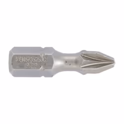 No.2x25mm Pozidriv Torsion Bit 1/4" Hex